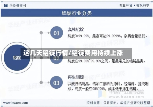 这几天铝锭行情/铝锭费用持续上涨