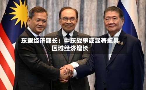 东盟经济部长：中东战事或显著拖累区域经济增长