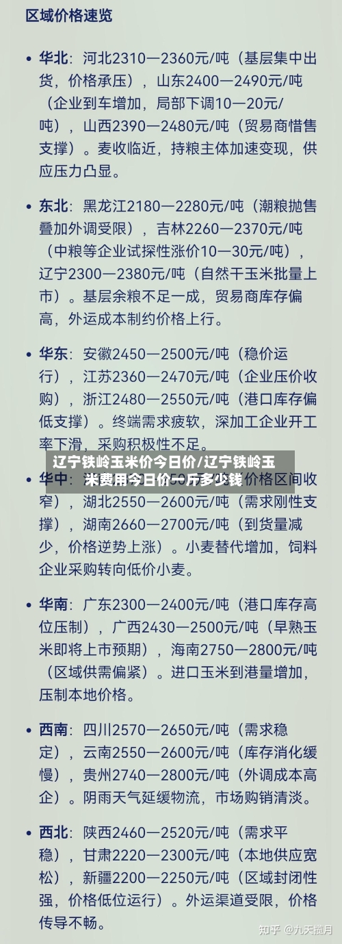 辽宁铁岭玉米价今日价/辽宁铁岭玉米费用今日价一斤多少钱