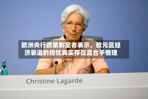 欧洲央行政策制定者表示，欧元区经济衰退的担忧真实存在且合乎情理