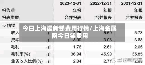 今日上海最新锑费用行情/上海金属网今日锑费用