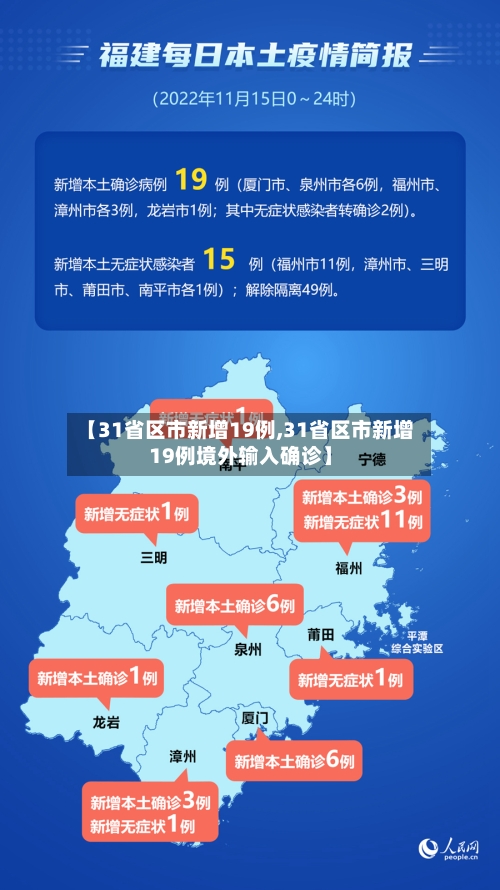 【31省区市新增19例,31省区市新增19例境外输入确诊】-第3张图片