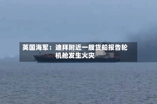 英国海军：迪拜附近一艘货船报告轮机舱发生火灾