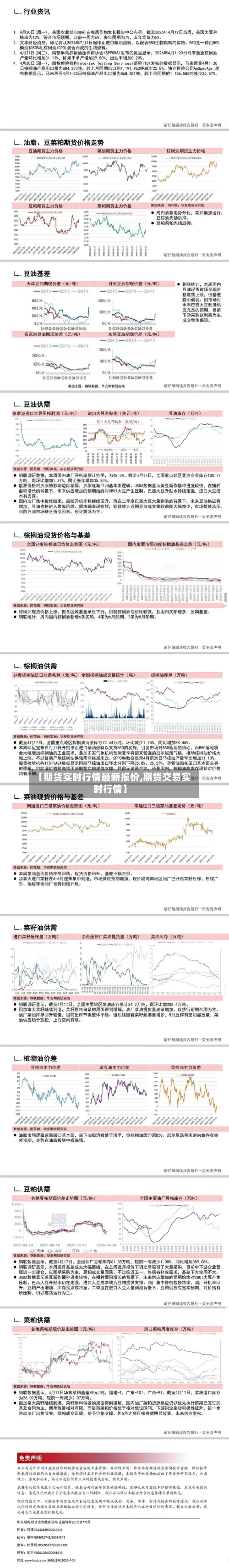 【期货实时行情最新报价,期货交易实时行情】