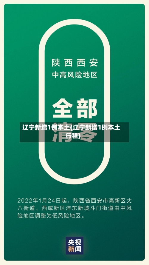 辽宁新增1例本土(辽宁新增1例本土行程)-第2张图片