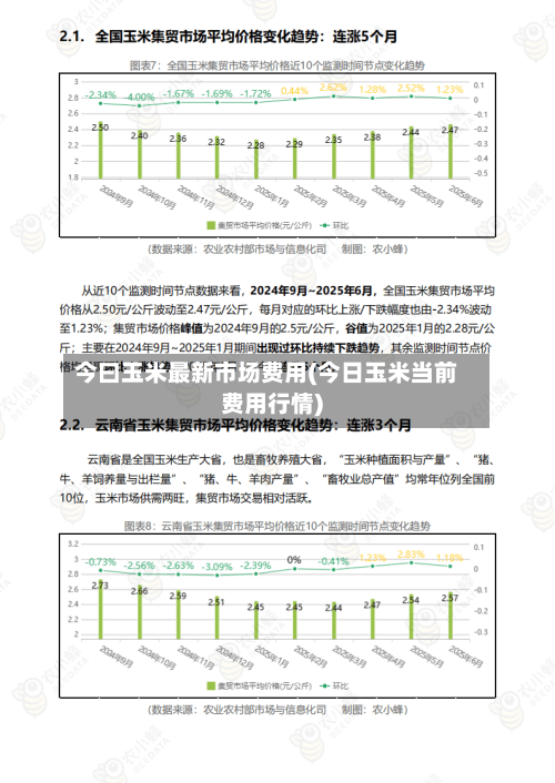 今曰玉米最新市场费用(今日玉米当前费用行情)-第2张图片