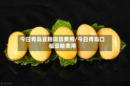 今日青岛豆粕现货费用/今日青岛口福豆粕费用