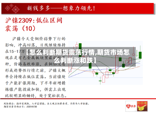【怎么判断期货震荡行情,期货市场怎么判断涨和跌】-第2张图片