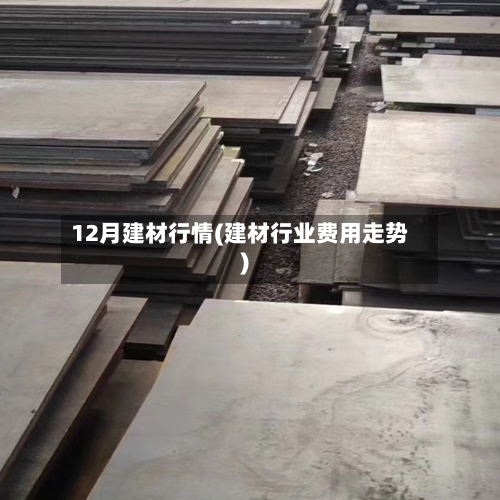 12月建材行情(建材行业费用走势)-第3张图片