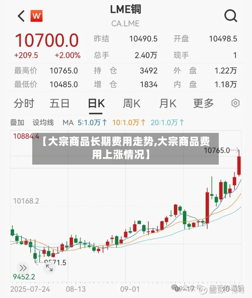 【大宗商品长期费用走势,大宗商品费用上涨情况】