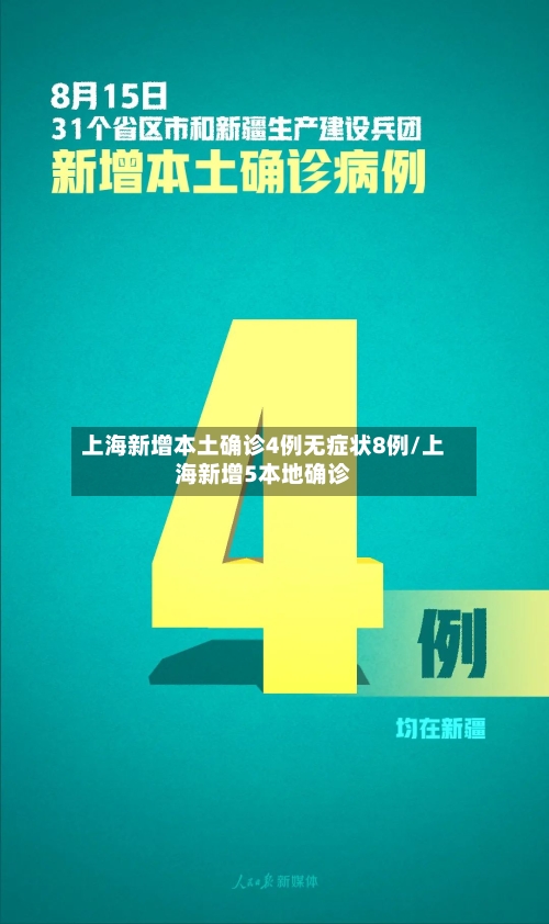 上海新增本土确诊4例无症状8例/上海新增5本地确诊-第2张图片
