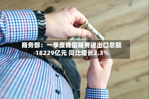 商务部：一季度我国服务进出口总额18229亿元 同比增长2.3%