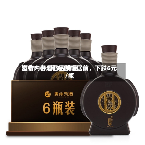 酒价内参5月9日费用发布：习酒君品跌幅居前，下跌6元/瓶